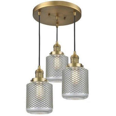 Innovations Lighting 3 Light Multi-Pendant 211/3-BB-G262